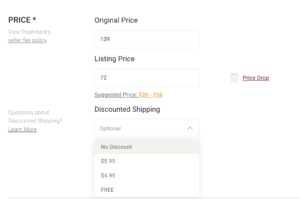 poshmark shipping fees